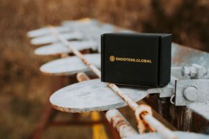 Shooters Global Pulse Pro shot timer set up for a range session