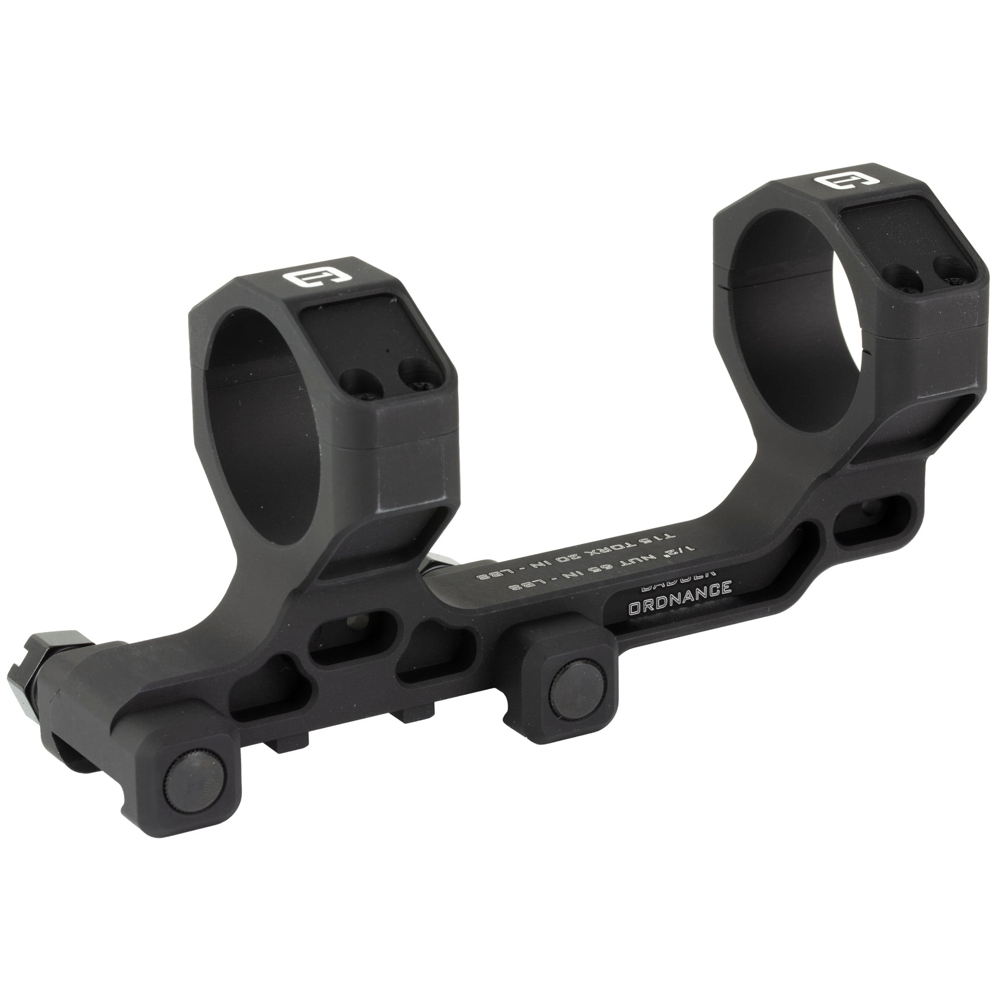 Badger Ordnance Condition One Modular Mount – 34mm, 1.70", Black