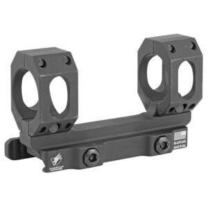 American Defense AD-RECON-S 30mm QD scope mount, black hardcoat anodized, one-piece Picatinny rail mount with Auto Lock levers