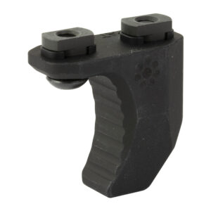 Arisaka Defense M-LOK hand stop in black hard coat anodized aluminum