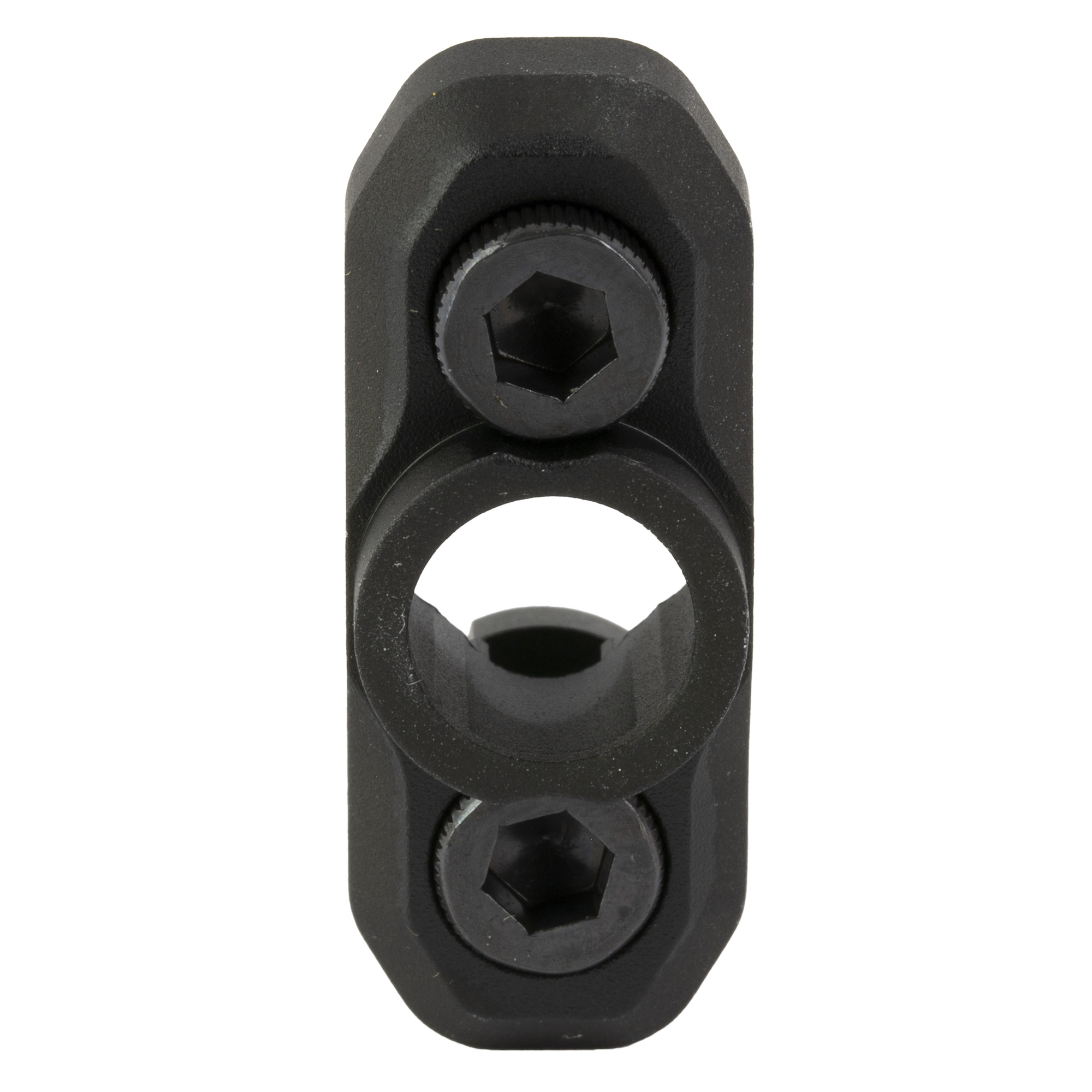 Arisaka Defense M-LOK QD sling mount in black anodized aluminum with two M-LOK nuts and screws