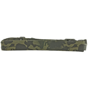 Blue Force Gear Padded Vickers two-point rifle sling in MultiCam Black with acetal hardware