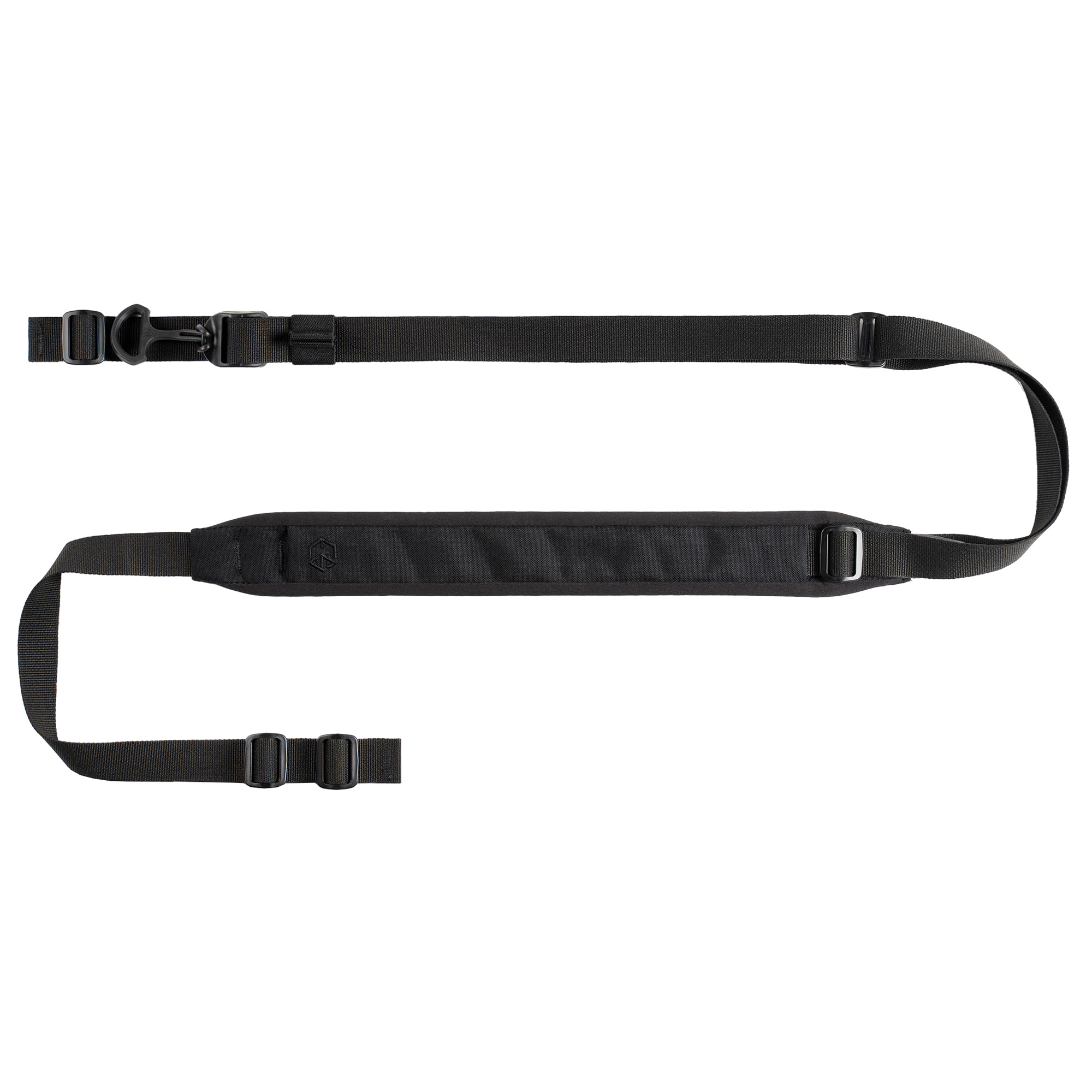 Edgar Sherman Design ESD Padded Sling in Black, two-point padded rifle sling with quick-adjust pull tab