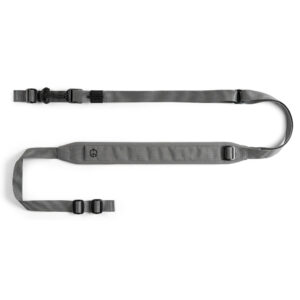 Edgar Sherman Design ESD Padded Sling in Wolf Gray, two-point padded rifle sling with quick-adjust pull tab
