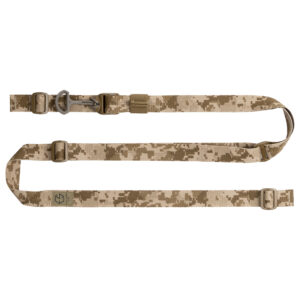 Edgar Sherman Design ESD Sling in AOR1 Desert Digital, 1 inch two-point quick-adjust rifle sling
