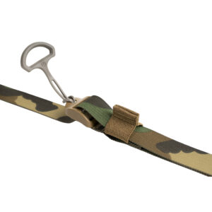 Edgar Sherman Design ESD Sling in M81 Woodland, 1 inch two-point quick-adjust rifle sling