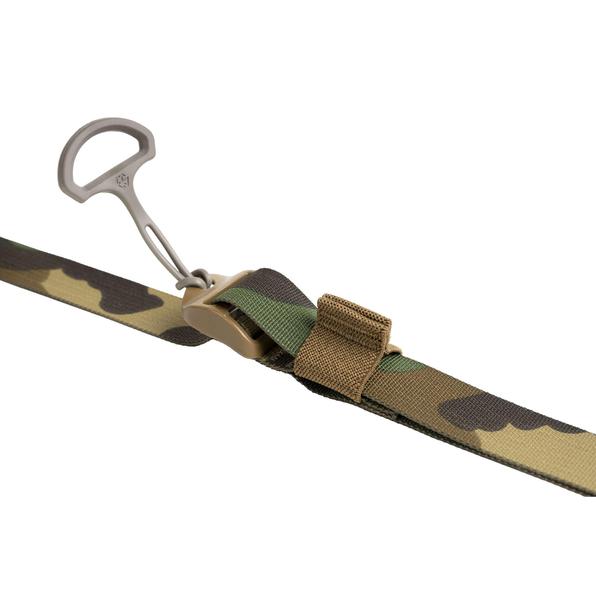 Edgar Sherman Design ESD Sling in M81 Woodland, 1 inch two-point quick-adjust rifle sling