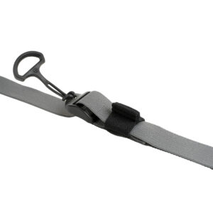 Edgar Sherman Design ESD Sling in Wolf Gray, 1 inch two-point quick-adjust rifle sling