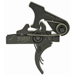 Geissele SSA two-stage AR-15 trigger with M4 curved bow, 4.5 lb pull