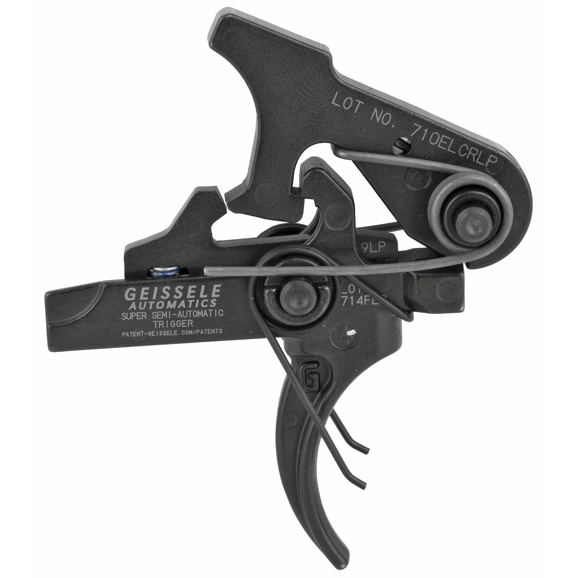 Geissele SSA large pin two-stage trigger for 1990-2009 Colt AR-15 lowers