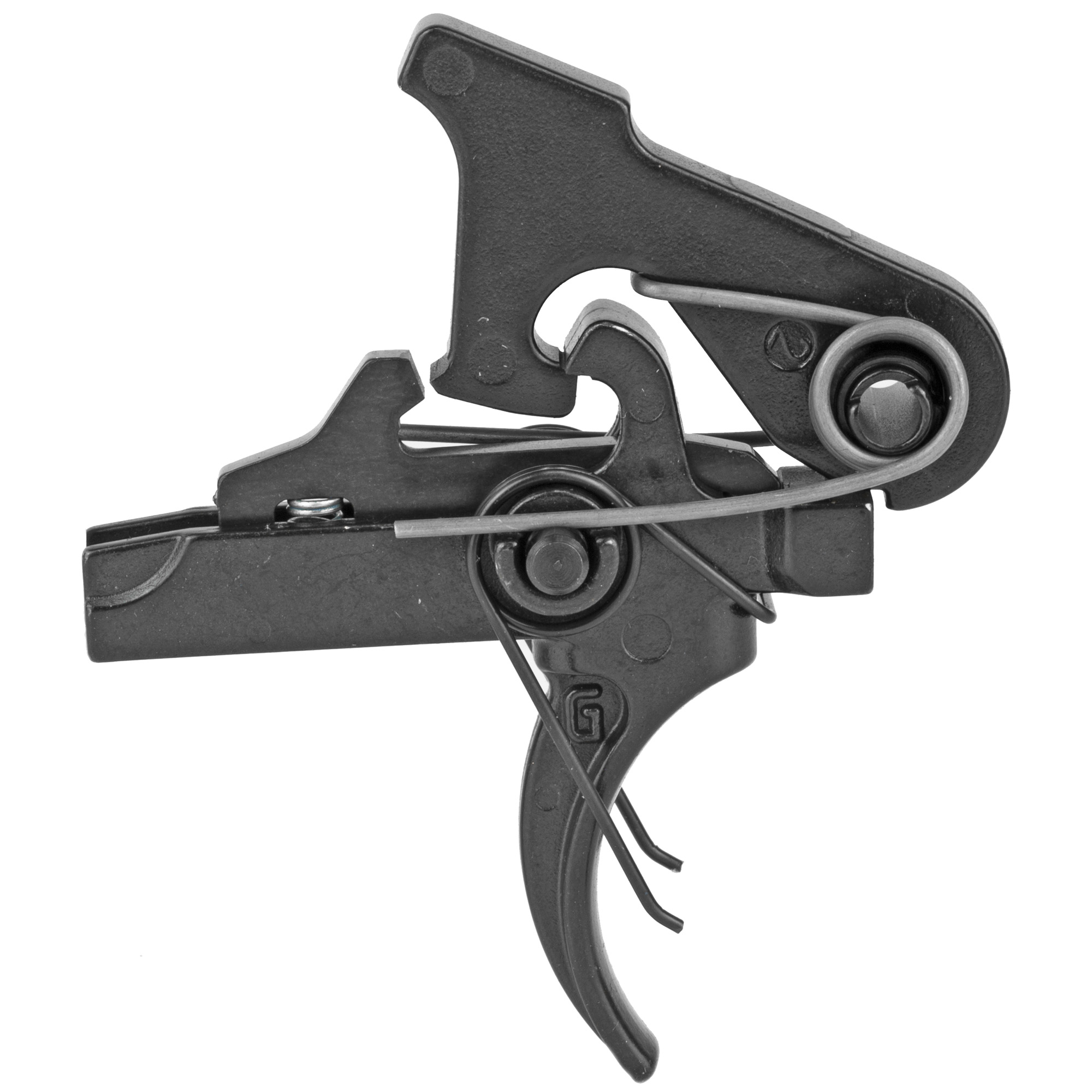 Geissele G2S two-stage AR-15 trigger, M4 curved bow, 4.5 lb pull