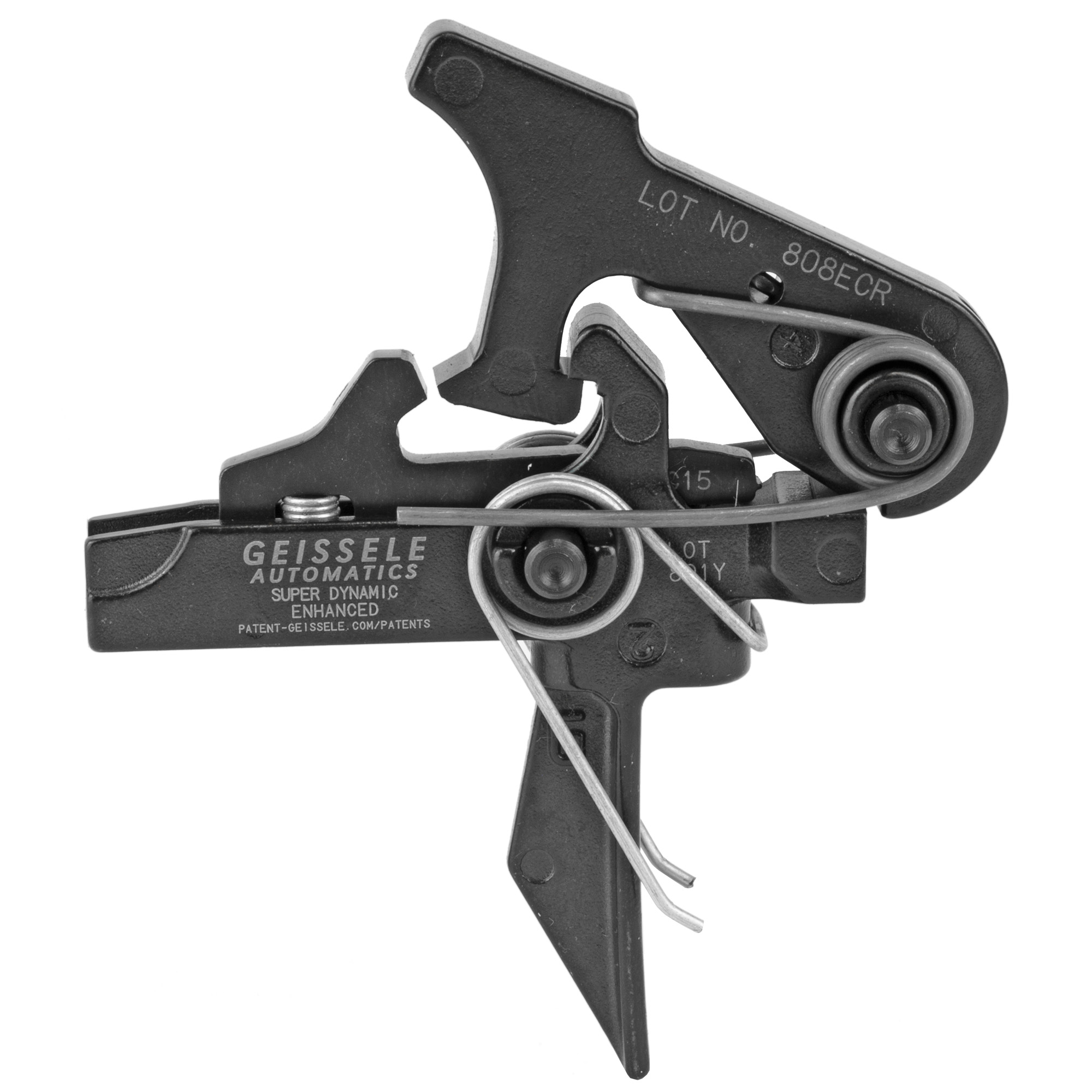 Geissele SD-E flat bow two-stage AR-15 match trigger, 3.5 lb pull