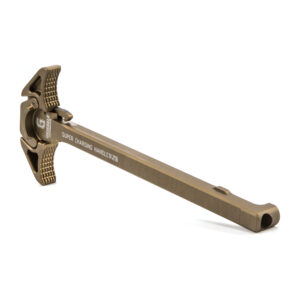 Geissele Super Charging Handle 5.56 in Desert Dirt Color, ambidextrous AR-15 charging handle
