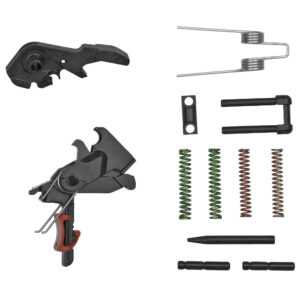 HIPERFIRE Hipertouch Competition single-stage AR trigger with straight bow and Hipershoe finger pad