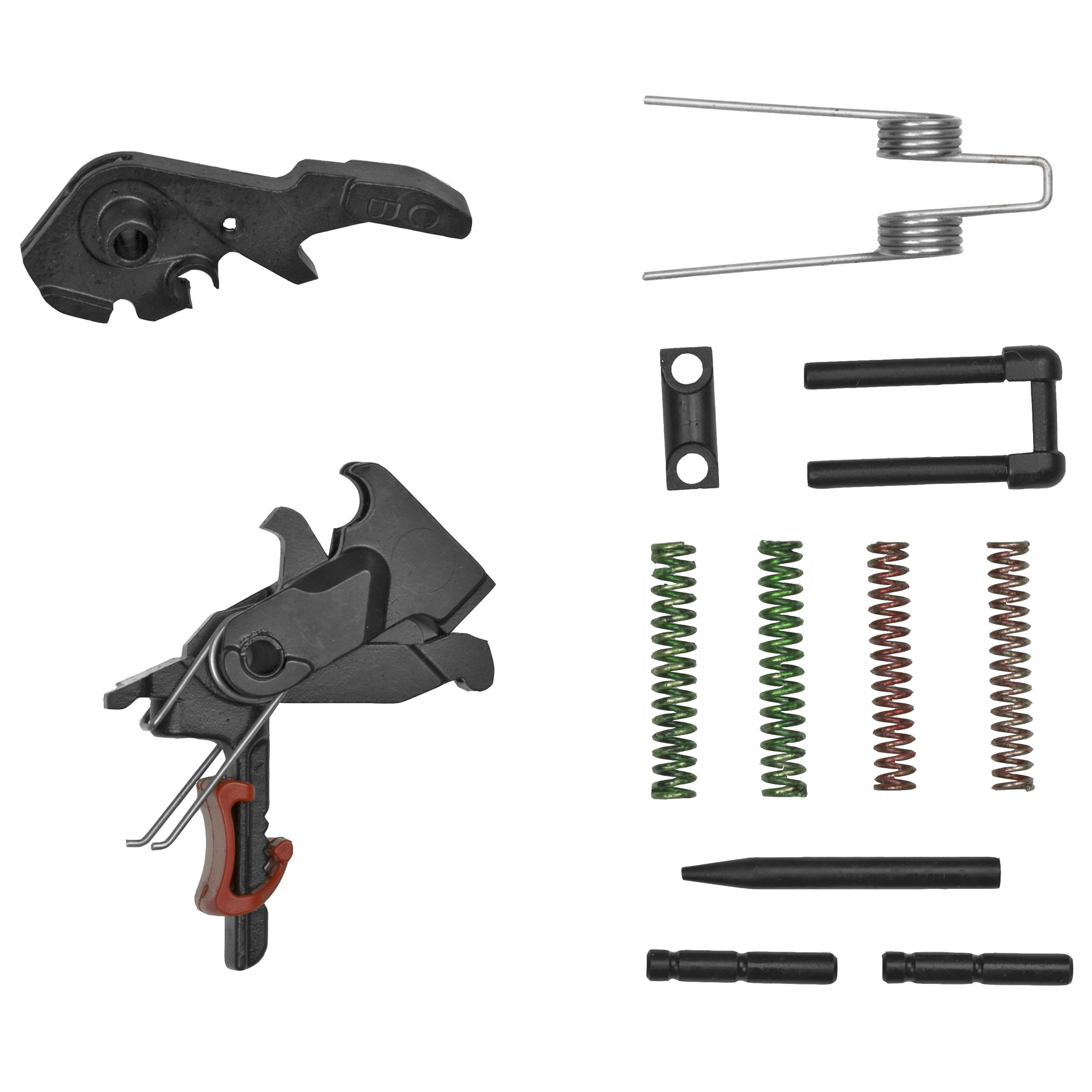 HIPERFIRE Hipertouch Competition single-stage AR trigger with straight bow and Hipershoe finger pad