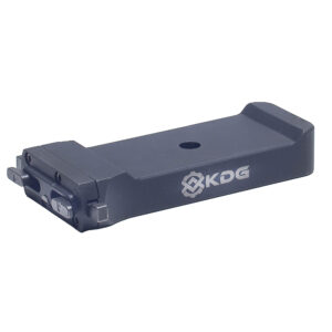 Kinetic Development Group Kinect quick-detach M-LOK mount for the Garmin Xero C1 chronograph, black