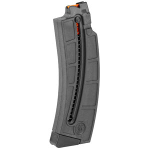 Smith & Wesson M&P15-22 25-round black polymer 22 LR magazine with load assist button