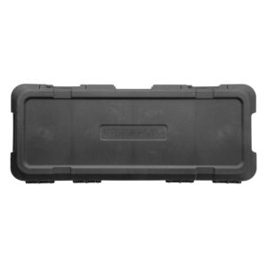 Magpul DAKA Hard Case R44 in black, wheeled injection-molded rifle hard case with GRID organizer