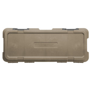 Magpul DAKA Hard Case R44 in flat dark earth, wheeled injection-molded rifle hard case with GRID organizer