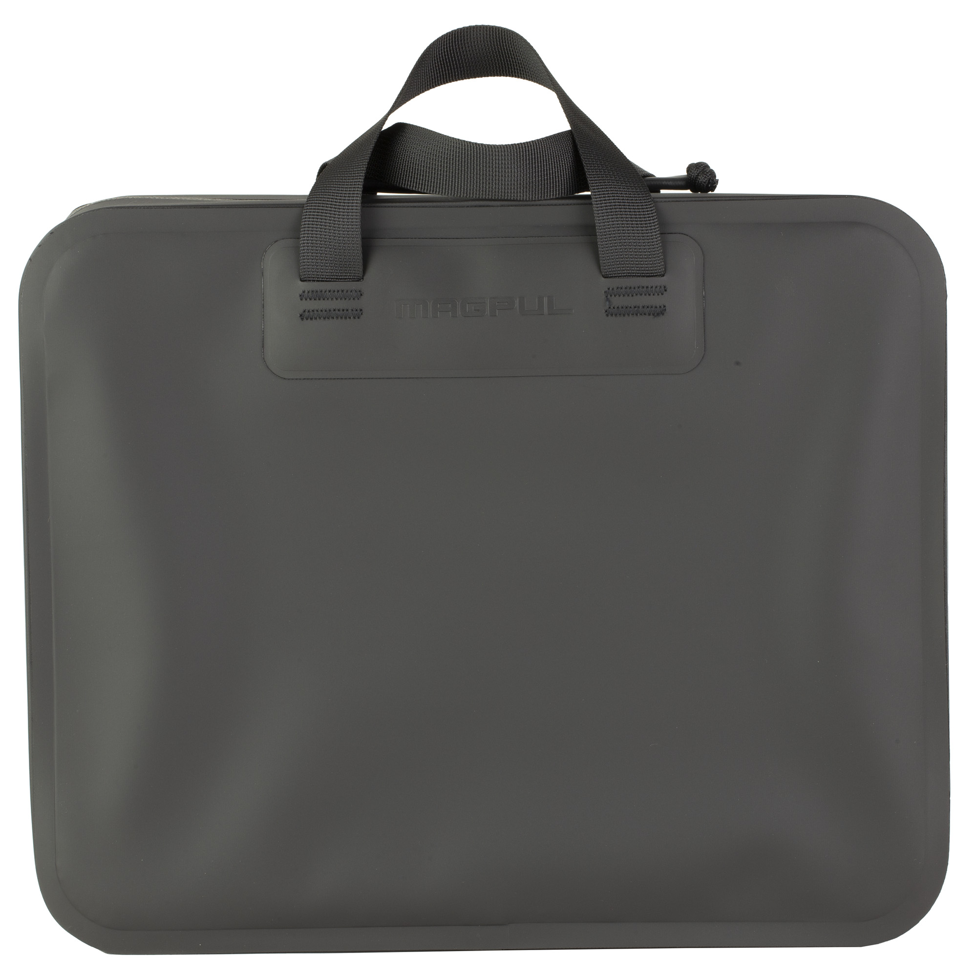 Magpul DAKA Double Pistol Case in black, welded polymer-fabric two-pistol range case