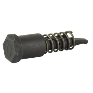 Strike Industries steel hex forward assist assembly for AR-15 in black