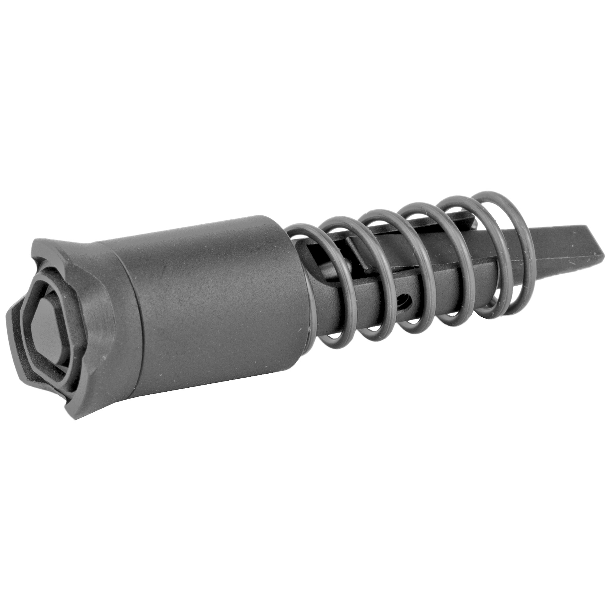 Strike Industries lightweight triangle forward assist for AR-15 in black anodized aluminum