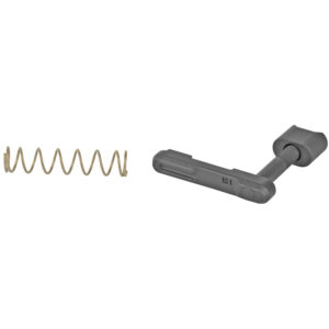 Strike Industries billet aluminum AR-15 magazine release button and enhanced magazine catch in black