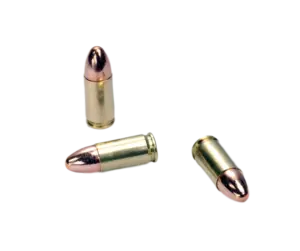 Super Vel Certified Select 9mm Luger 115 grain FMJ remanufactured cartridge, sold as 1,000 rounds in two loose 500-round bags